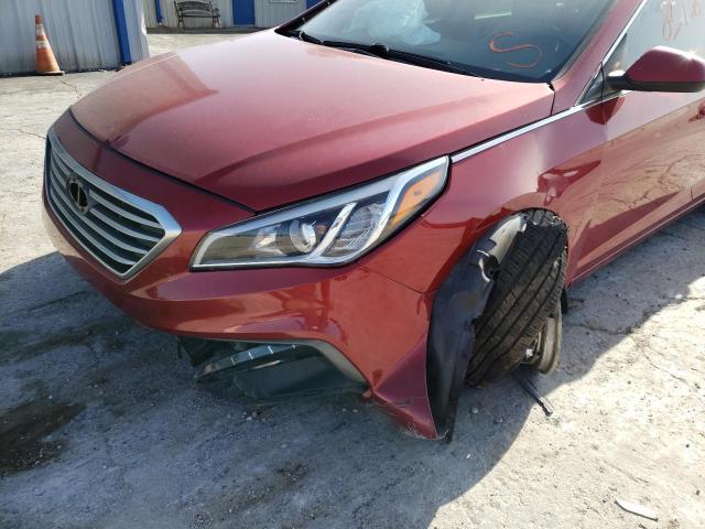 Photo 9 from auction – 2017 HYUNDAI SONATA SE with VIN 5NPE24AF9HH595486