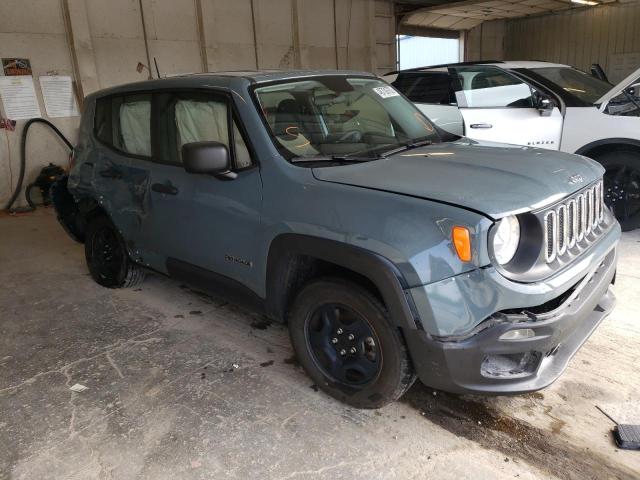 JEEP RENEGADE S 2017 with VIN ZACCJAAB8HPF47250 - Photo from auction