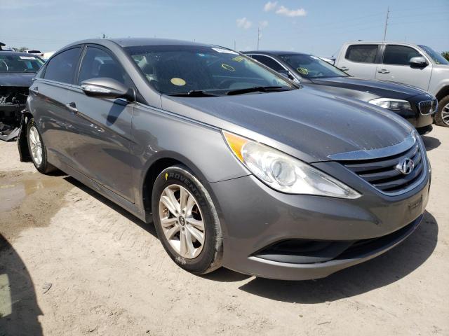 Photo 1 from auction – 2014 HYUNDAI SONATA GLS with VIN 5NPEB4AC9EH931591
