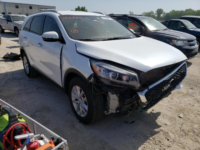 KIA SORENTO LX 2017 with VIN 5XYPG4A31HG324350 - Photo from auction