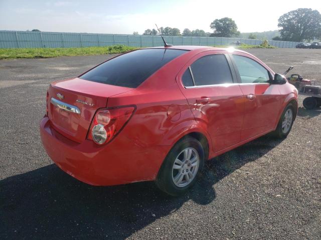 Photo 4 from auction – 2014 CHEVROLET SONIC LT with VIN 1G1JC5SH6E4217346