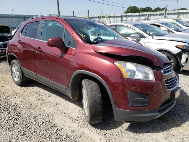 CHEVROLET TRAX 1LT 2016 with VIN 3GNCJPSB2GL117231 - Photo from auction
