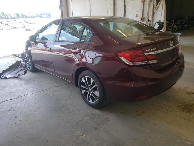 Photo 3 from auction – 2013 HONDA CIVIC EX with VIN 19XFB2F86DE261854
