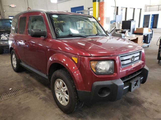 HONDA ELEMENT EX 2008 with VIN 5J6YH28738L017355 - Photo from auction