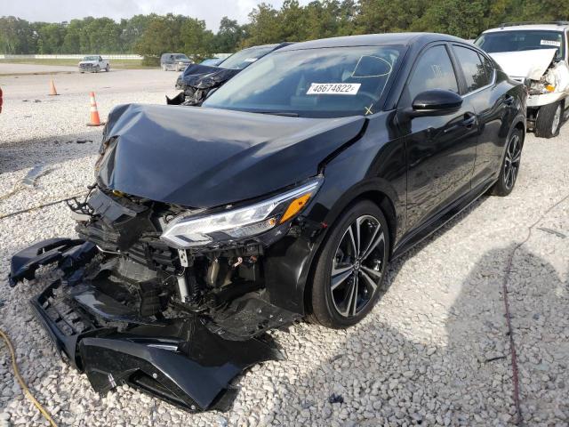 Photo 2 from auction – 2022 NISSAN SENTRA SR with VIN 3N1AB8DV4NY255432