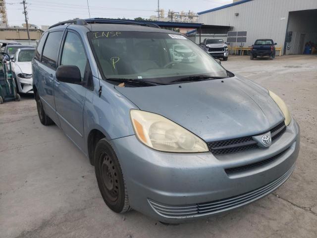 TOYOTA SIENNA CE 2005 with VIN 5TDZA23C15S308577 - Photo from auction