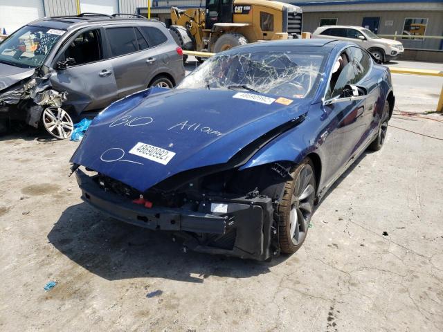 Photo 2 from auction – 2015 TESLA MODEL S 85 with VIN 5YJSA1H2XFF087272