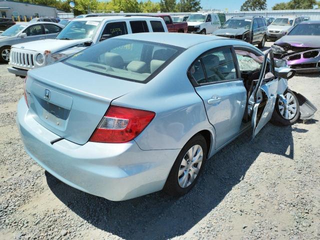 Photo 4 from auction – 2012 HONDA CIVIC LX with VIN 19XFB2F50CE354308