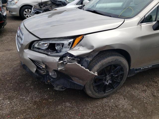 Photo 9 from auction – 2015 SUBARU OUTBACK 3. with VIN 4S4BSFNC5F3293793