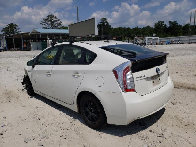 Photo 3 from auction – 2014 TOYOTA PRIUS with VIN JTDKN3DU5E0363023