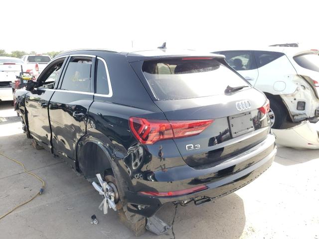 Photo 3 from auction – 2021 AUDI Q3 PREMIUM with VIN WA1DECF3XM1043387