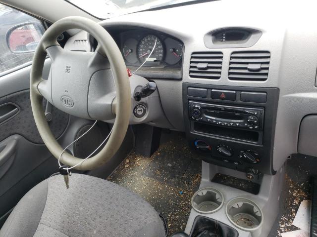 Photo 9 from auction – 2004 KIA RIO with VIN KNADC125446315455