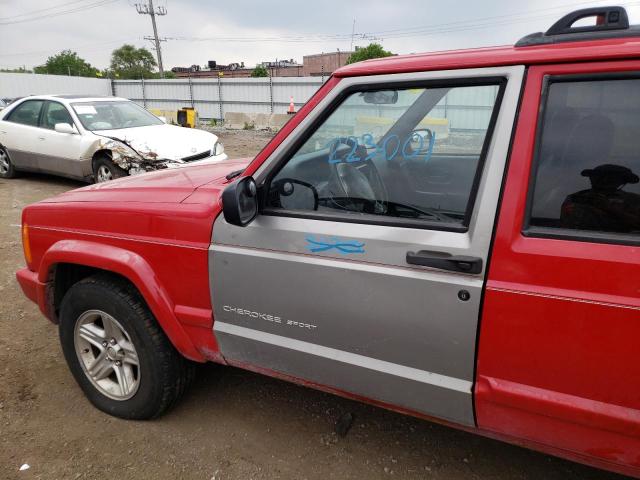 Photo 10 from auction – 2001 JEEP CHEROKEE C with VIN 1J4FF58S91L569791