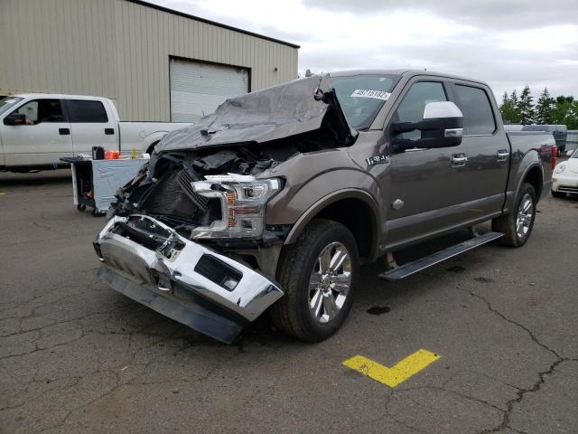 Photo 2 from auction – 2018 FORD F150 SUPER with VIN 1FTEW1EG5JFB05647