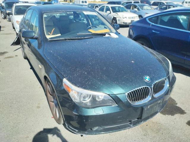 BMW 530 I 2007 with VIN WBANE735X7CM45861 - Photo from auction