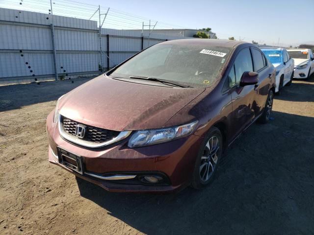 Photo 2 from auction – 2013 HONDA CIVIC EXL with VIN 19XFB2F96DE200142