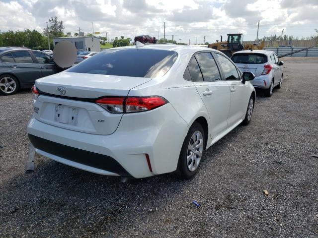 Photo 4 from auction – 2021 TOYOTA COROLLA LE with VIN JTDEPMAE7MJ146320