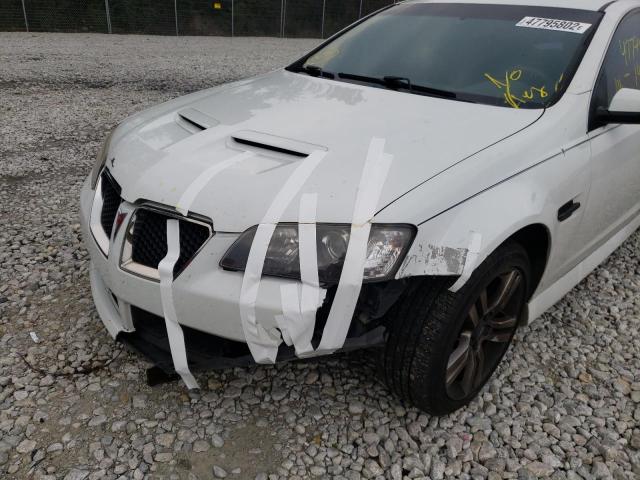 Photo 9 from auction – 2008 PONTIAC G8 with VIN 6G2ER57788L149057