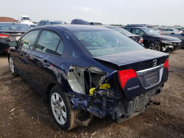 Photo 3 from auction – 2010 HONDA CIVIC LX with VIN 19XFA1F53AE027055