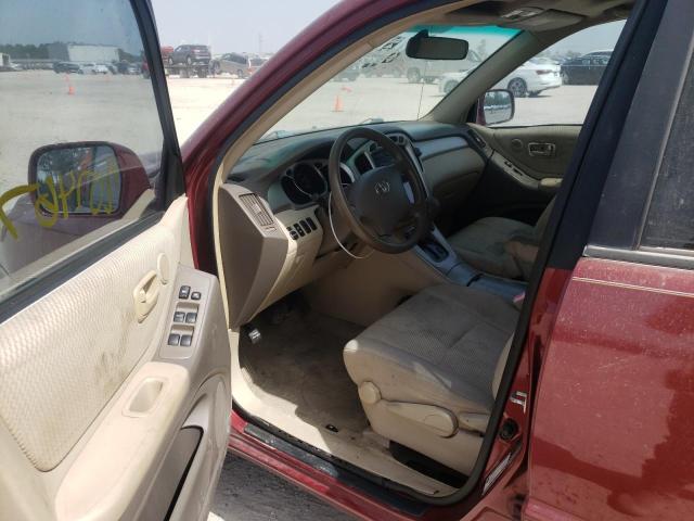 Photo 9 from auction – 2004 TOYOTA HIGHLANDER with VIN JTEGD21A640103477