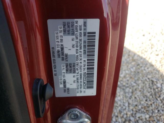 Photo 10 from auction – 2012 MAZDA MX-5 MIATA with VIN JM1NC2MF3C0224584
