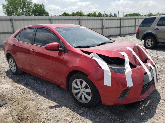 TOYOTA COROLLA L 2015 with VIN 2T1BURHE0FC477592 - Photo from auction