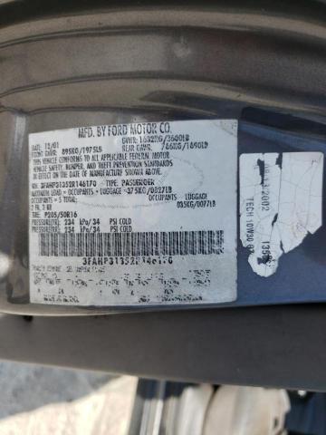 Photo 10 from auction – 2002 FORD FOCUS ZX3 with VIN 3FAHP31352R146170