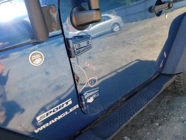 Photo 10 from auction – 2010 JEEP WRANGLER S with VIN 1J4AA2D19AL168486