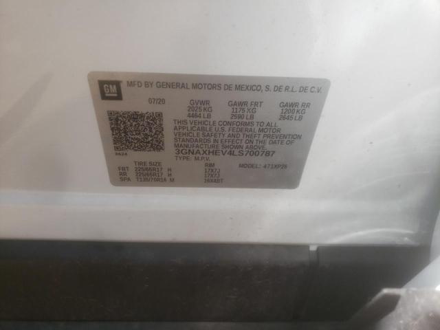Photo 10 from auction – 2020 CHEVROLET EQUINOX LS with VIN 3GNAXHEV4LS700787
