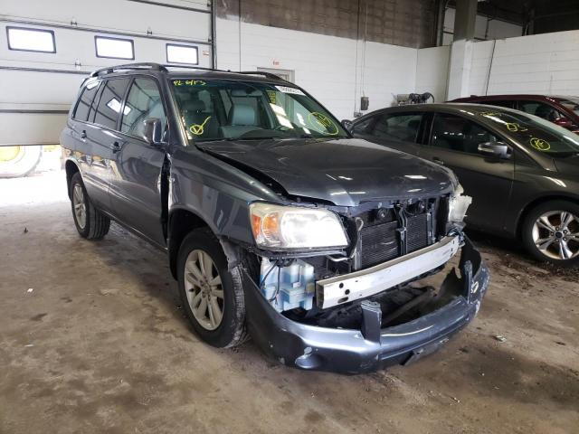 TOYOTA HIGHLANDER 2007 with VIN JTEHW21A170041411 - Photo from auction