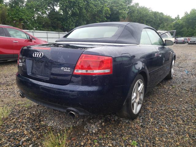 Photo 4 from auction – 2007 AUDI A4 2.0T CA with VIN WAUDF48H37K017646