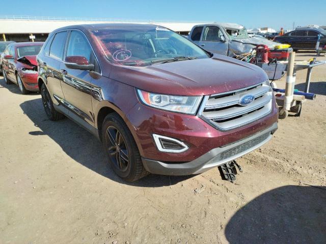 FORD EDGE SEL 2017 with VIN 2FMPK3J96HBC32311 - Photo from auction