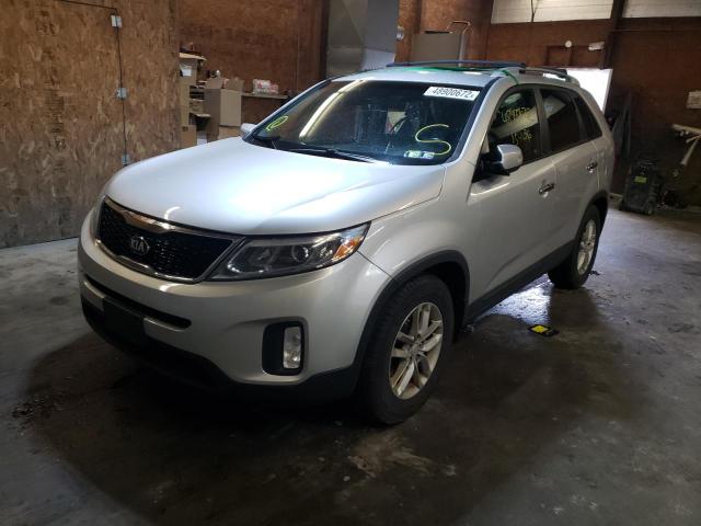 Photo 2 from auction – 2014 KIA SORENTO LX with VIN 5XYKT4A60EG449559