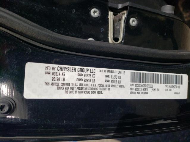 Photo 10 from auction – 2013 CHRYSLER 300 with VIN 2C3CCAAG8DH632238