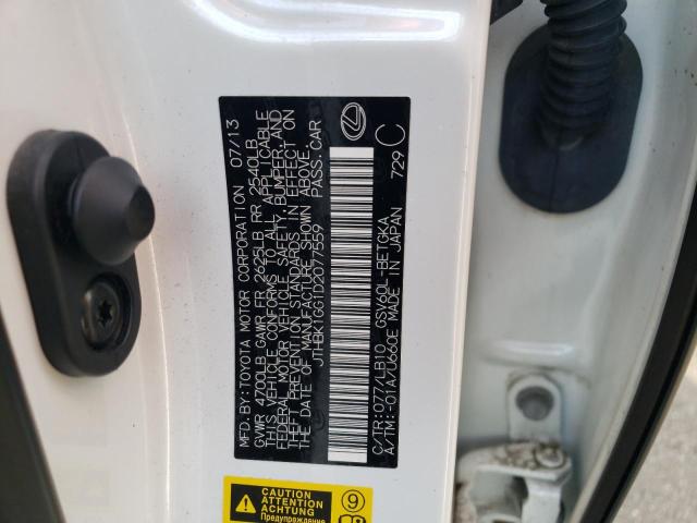 Photo 10 from auction – 2013 LEXUS ES 350 with VIN JTHBK1GG1D2077559