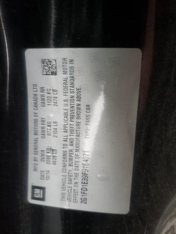 Photo 10 from auction – 2015 CHEVROLET CAMARO LT with VIN 2G1FD1E39F9164071