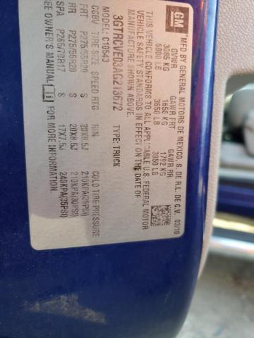 Photo 10 from auction – 2010 GMC SIERRA C15 with VIN 3GTRCVE03AG213672