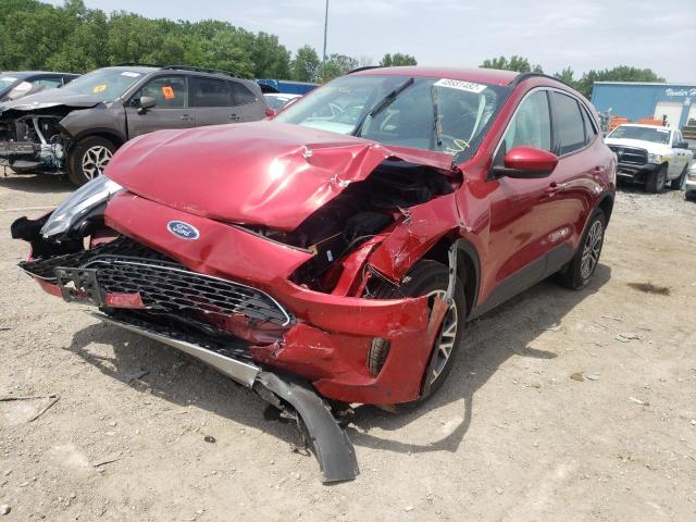 Photo 2 from auction – 2021 FORD ESCAPE SEL with VIN 1FMCU9H68MUB27748