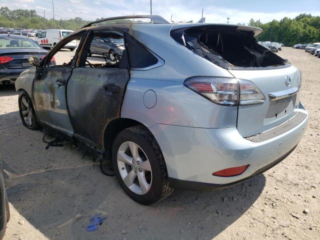 Photo 3 from auction – 2012 LEXUS RX 350 with VIN 2T2BK1BA8CC120889