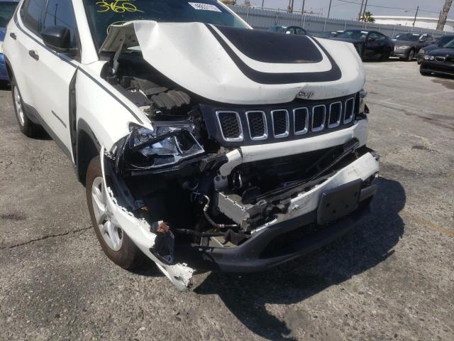 Photo 9 from auction – 2018 JEEP COMPASS SP with VIN 3C4NJDAB5JT432842