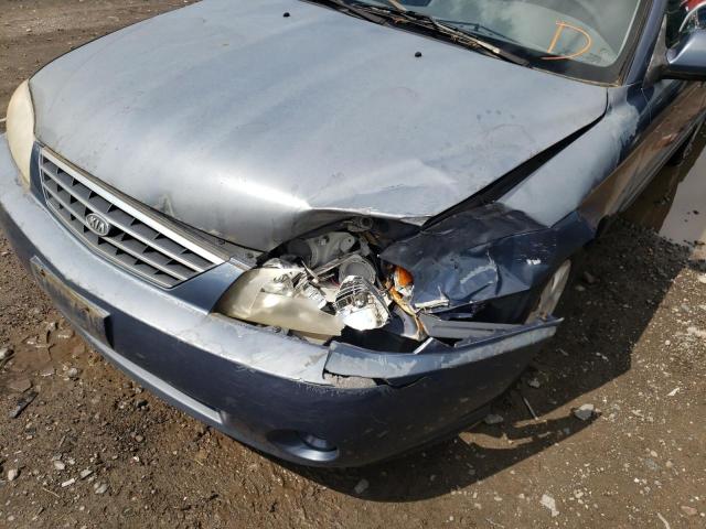 Photo 9 from auction – 2002 KIA SPECTRA BA with VIN KNAFB121025113529
