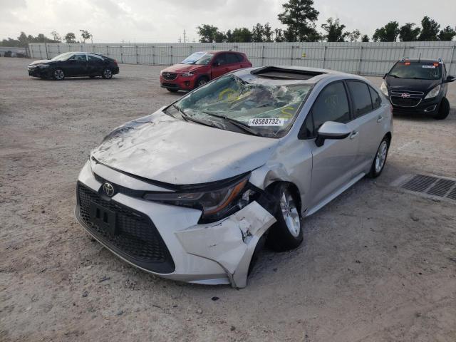 Photo 2 from auction – 2021 TOYOTA COROLLA LE with VIN 5YFHPMAE3MP176844