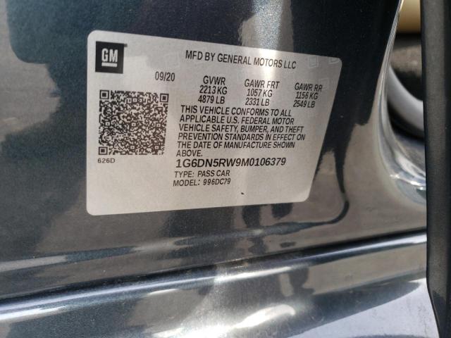 Photo 10 from auction – 2021 CADILLAC CT5 PREMIU with VIN 1G6DN5RW9M0106379