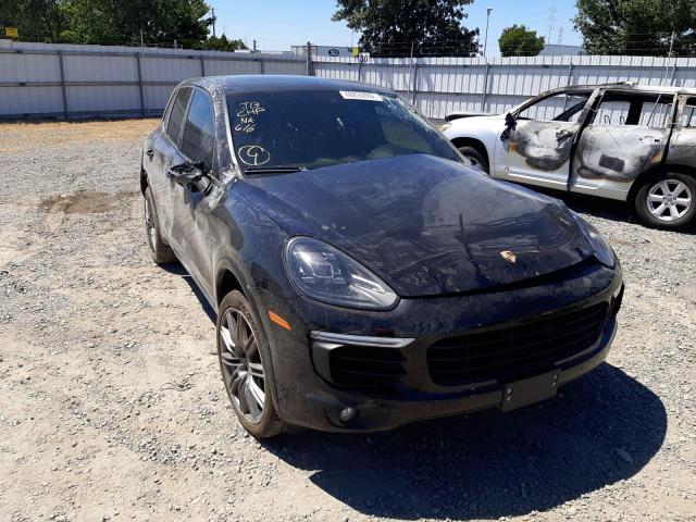 PORSCHE CAYENNE SE 2017 with VIN WP1AE2A22HLA70111 - Photo from auction