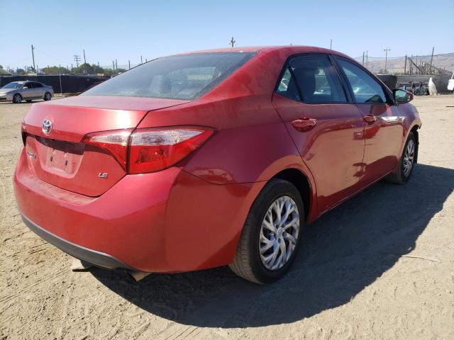 Photo 4 from auction – 2017 TOYOTA COROLLA L with VIN 5YFBURHE8HP637074