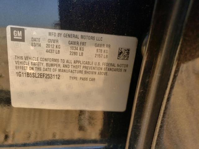 Photo 10 from auction – 2014 CHEVROLET MALIBU LS with VIN 1G11B5SL2EF253112