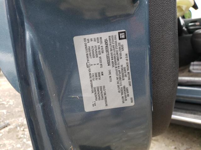 Photo 10 from auction – 2007 GMC YUKON DENA with VIN 1GKFK63877J223394