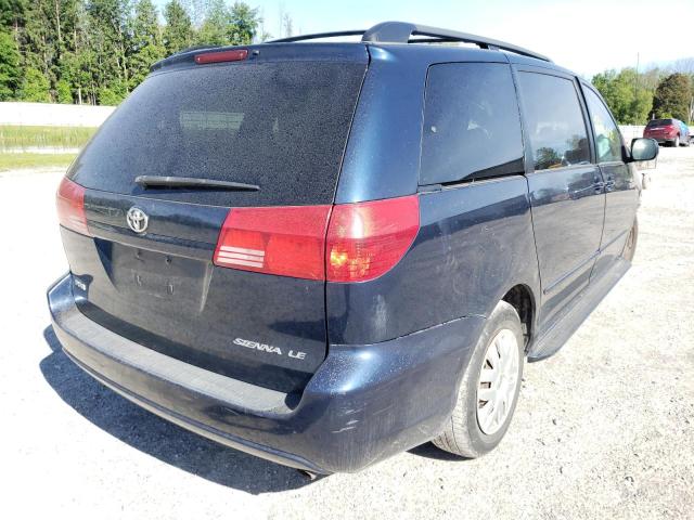 Photo 4 from auction – 2004 TOYOTA SIENNA CE with VIN 5TDZA23C44S031924