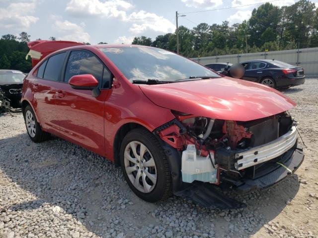 TOYOTA COROLLA LE 2021 with VIN 5YFEPMAE9MP215617 - Photo from auction