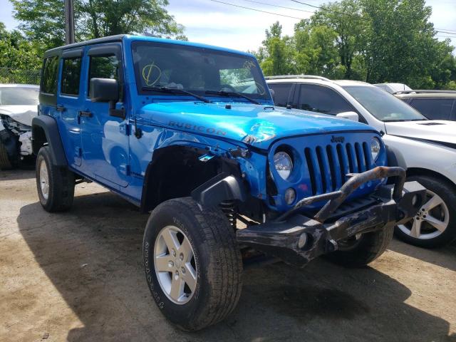 JEEP WRANGLER U 2015 with VIN 1C4HJWFGXFL756286 - Photo from auction